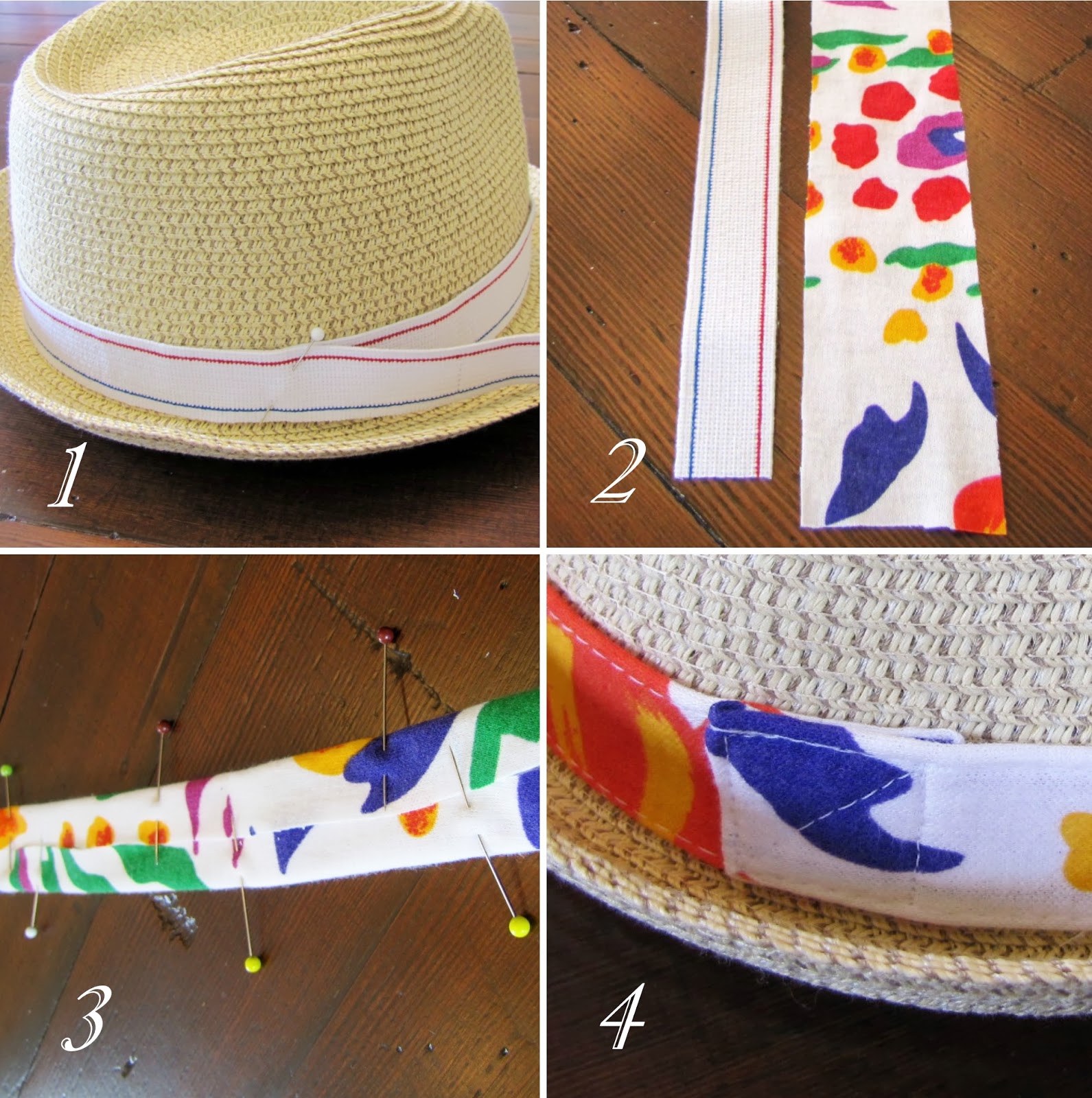 DIY: Sew A Hatband, Tutorial, Textiles
