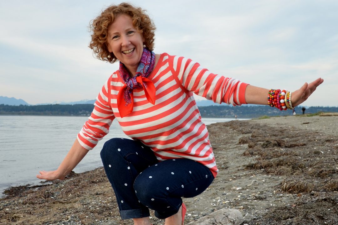 DIY Polka Dot Jeans, DYT Type One, Dressing Your Truth, Type 1