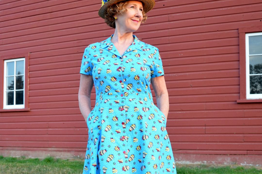 BOWL OF CHERRIES DRESS SIMPLICITY 2339