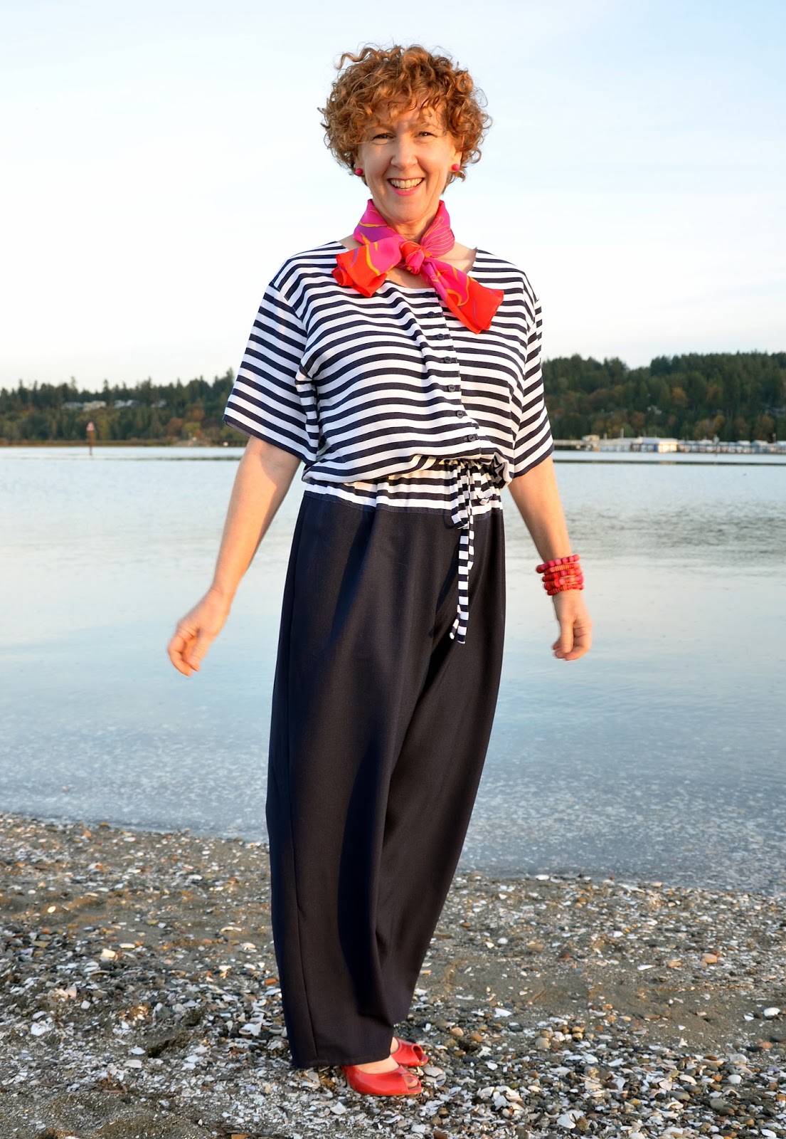  Anne Klein Jumpsuit, Vogue Pattern 2671