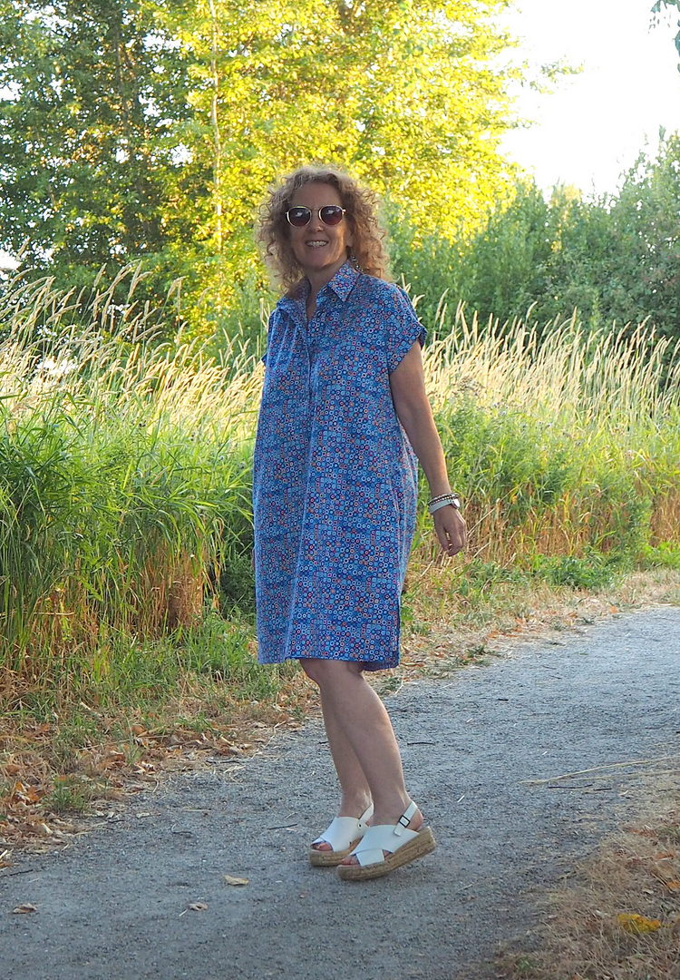 Kalle Shirtdress, Closet Case Patterns, Vancouver Sewing Blogger, A Colourful Canvas