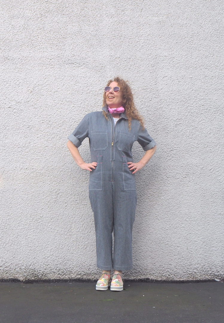 A Colourful Canvas, Blanca Flight Suit, Closet Case Patterns, Vancouver Blogger