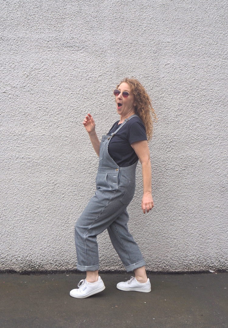 A Colourful Canvas, Jenny Overalls, Closet Case Patterns, Jenny Overalls Hack, Vancouver Blogger