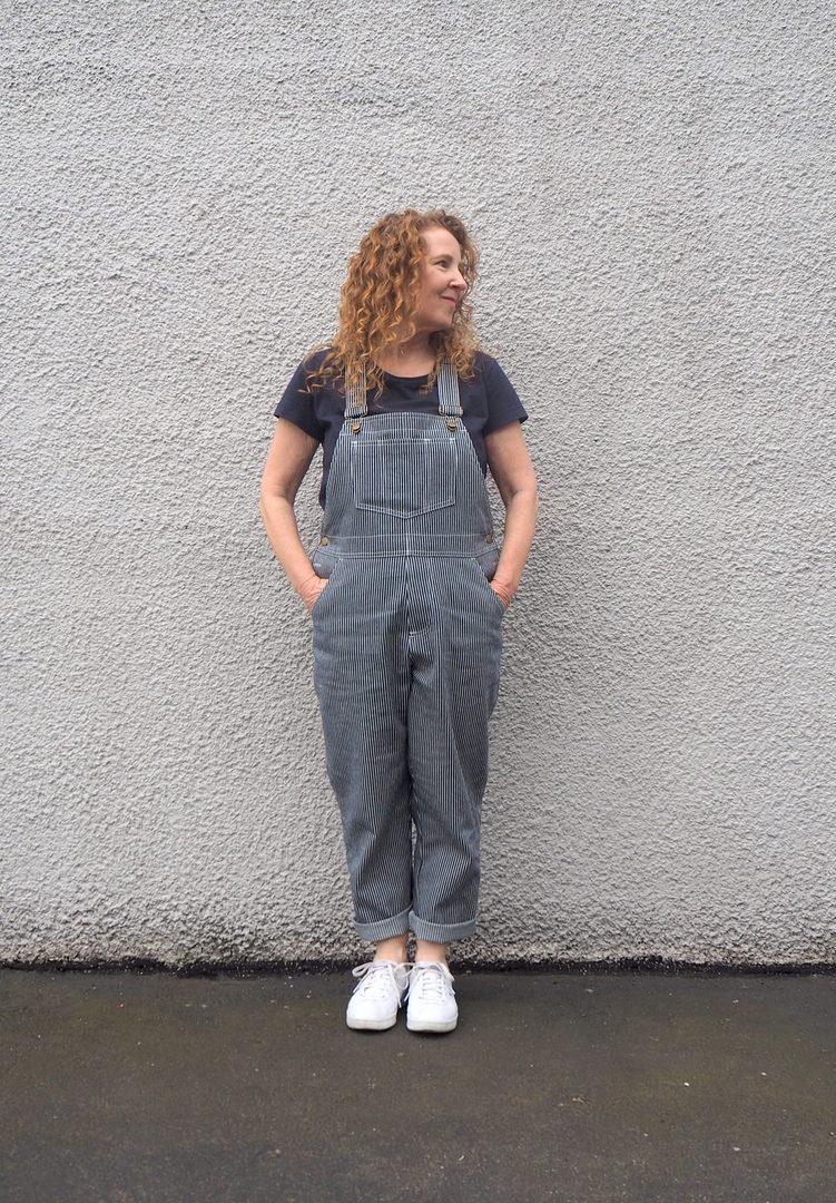 A Colourful Canvas, Jenny Overalls, Closet Case Patterns, Jenny Overalls Hack, Vancouver Blogger