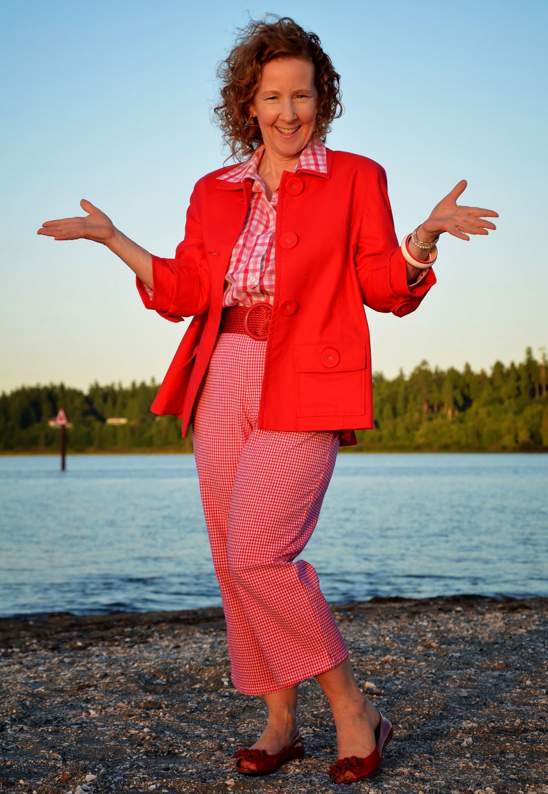 Pink Gingham, DYT Type One, Dressing Your Truth