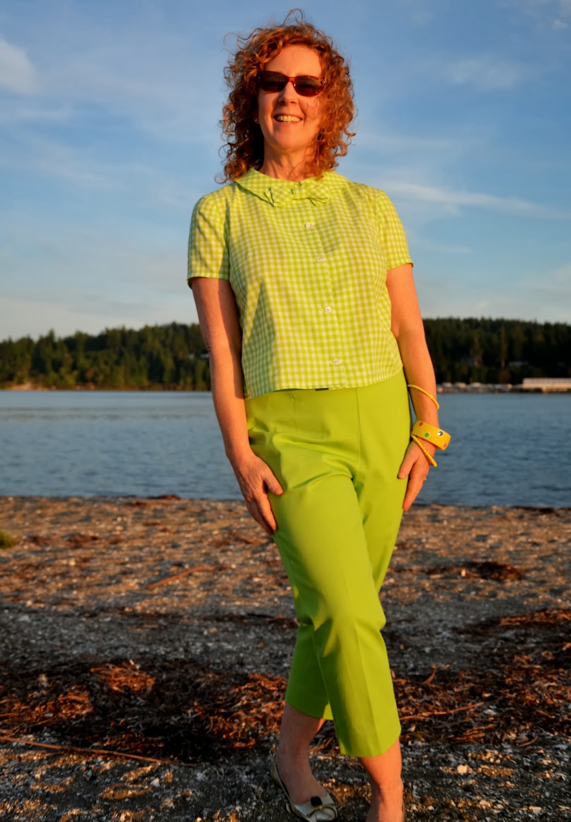 Burda Pattern 7255, Dressing Your Truth, Type One Burda Pattern 7255, Dressing Your Truth, Type One, DYT Type 1, Gingham Blouse