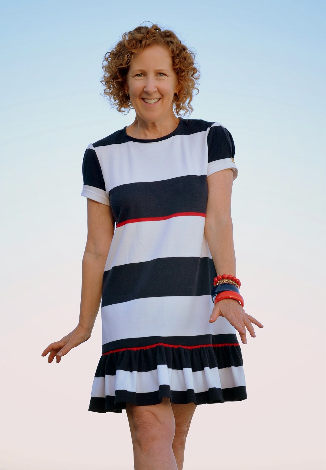 Summer Sundress Sew-a-long, Stripes Summer Sundress Sew-a-long, Stripes