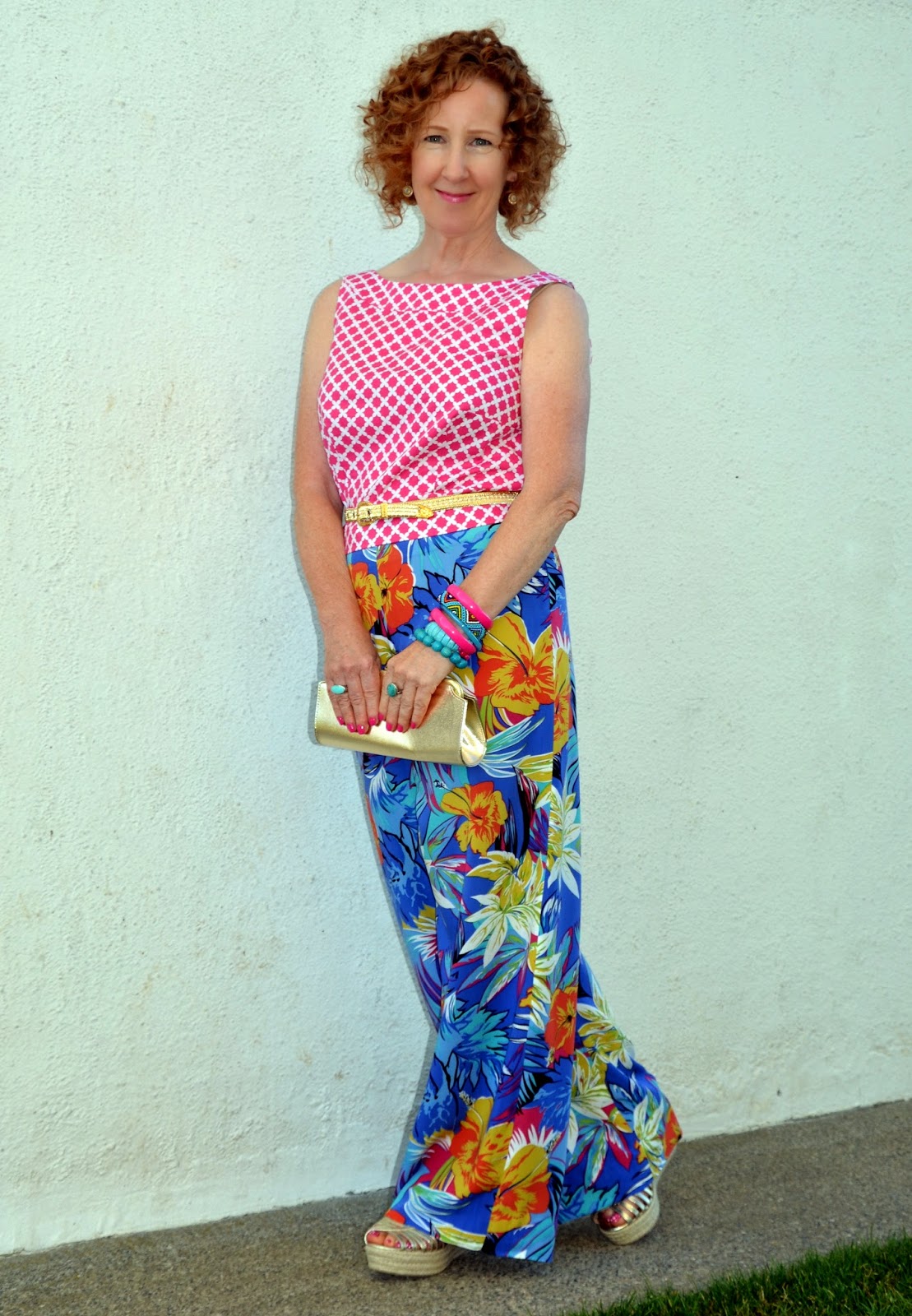 A Colourful Canvas, Vogue V2958, Palazzo Pants