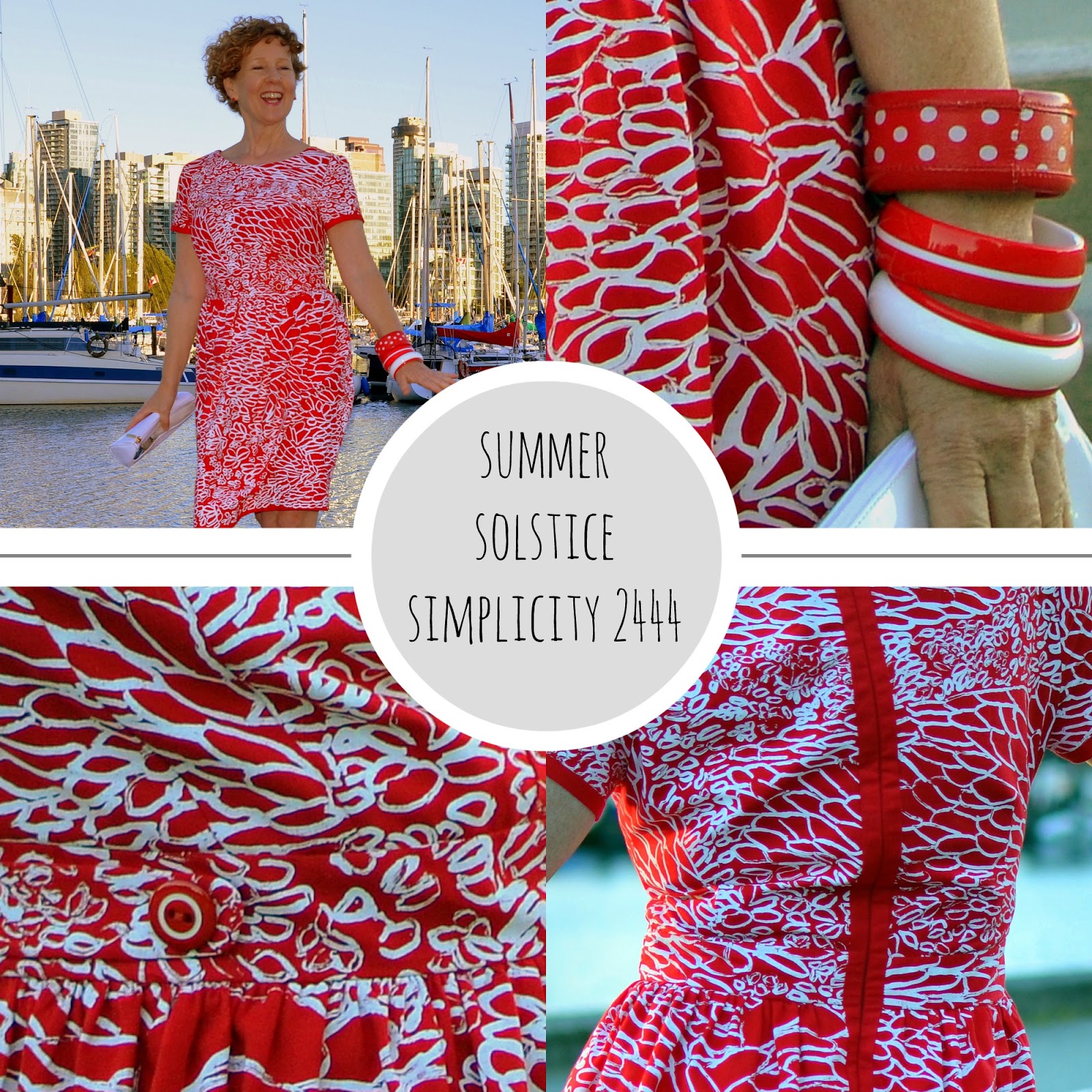 A Colourful Canvas, Simplicity 2444, Nomad Art A Colourful Canvas, Simplicity 2444, Nomad Art