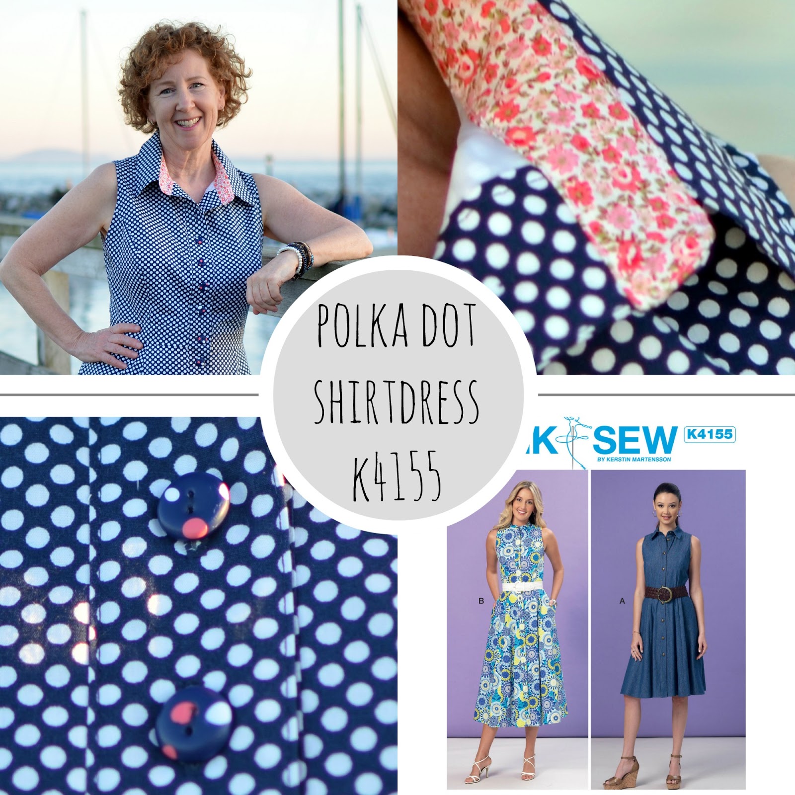 Kwik Sew Shirtdress, K4155