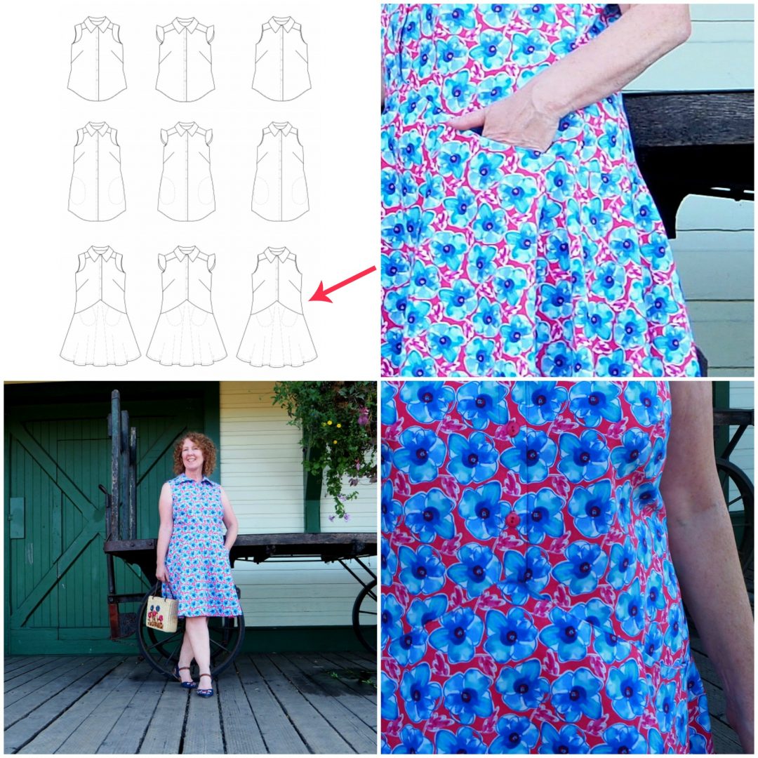 Salt and Pepper Dress, Lara Sanner, Vancouver Sewing Blog, Vancouver Sewing Blogger, A Colourful Canvas