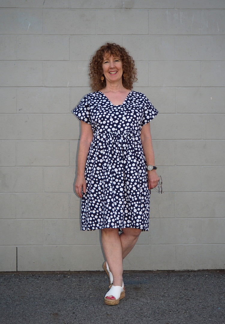 Going Dotty for My Charlie Caftan : : Closet Case Patterns ...